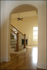 inside arch